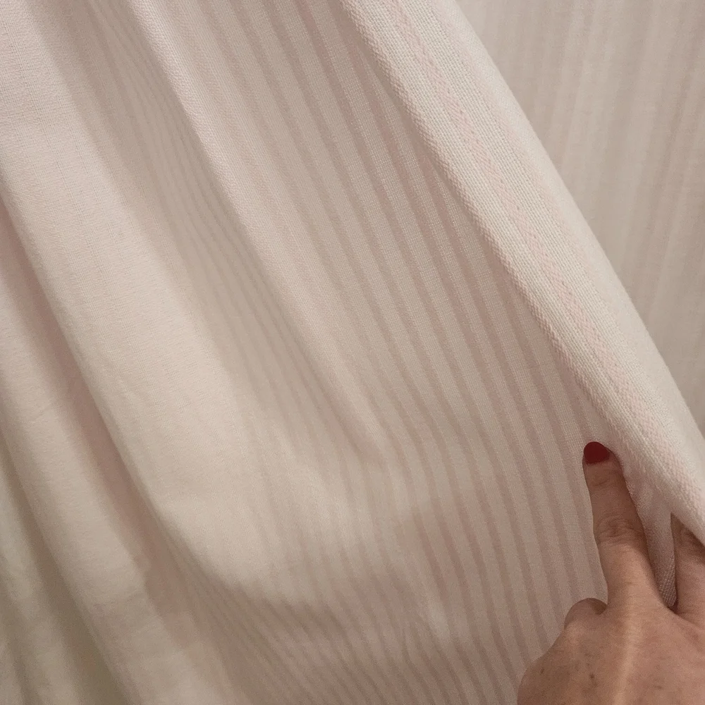 Tommy Bahama Pink Striped Shower Curtain